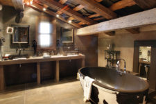 39 cool rustic bathroom designs