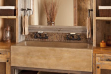 39 cool rustic bathroom designs