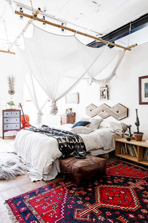 48 refined boho chic bedroom designs