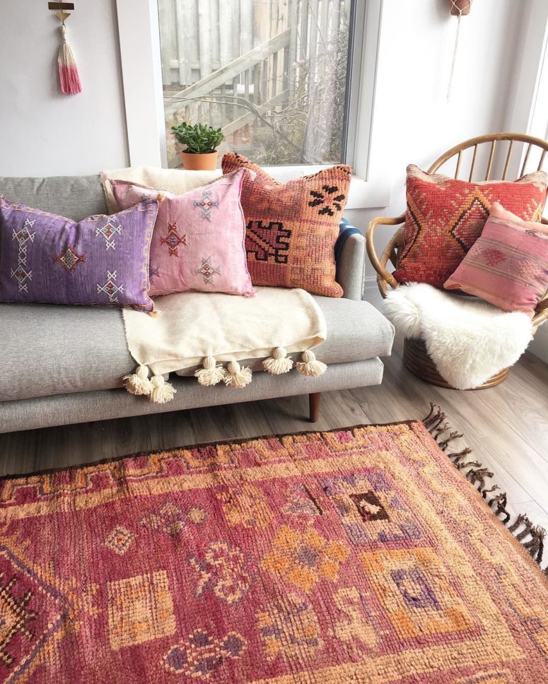 inspiring bohemian living room designs