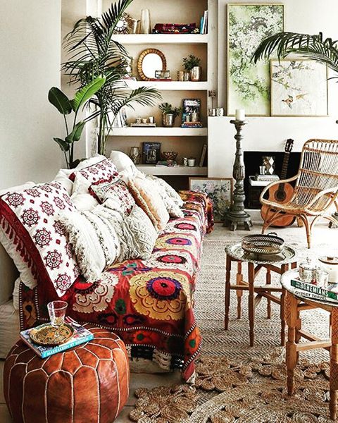 inspiring bohemian living room designs