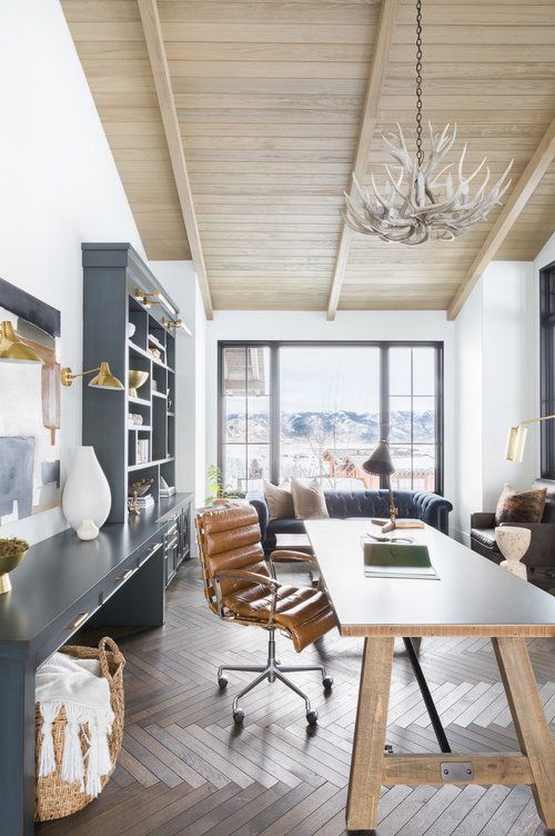 Modern rustic office furniture discount