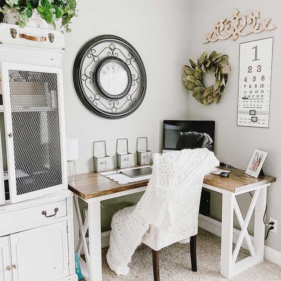 63 Awesome Rustic Home Office Designs - DigsDigs