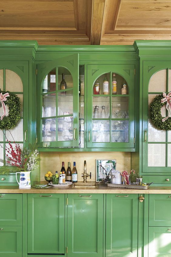 50 Bright Green And Yellow Kitchen Designs DigsDigs