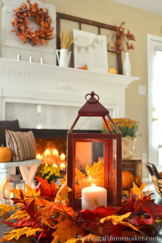 fall lanterns for outdoor and indoor decor