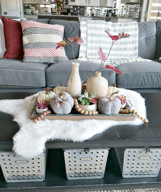 72 Fall Coffee Table Decor Ideas Digsdigs