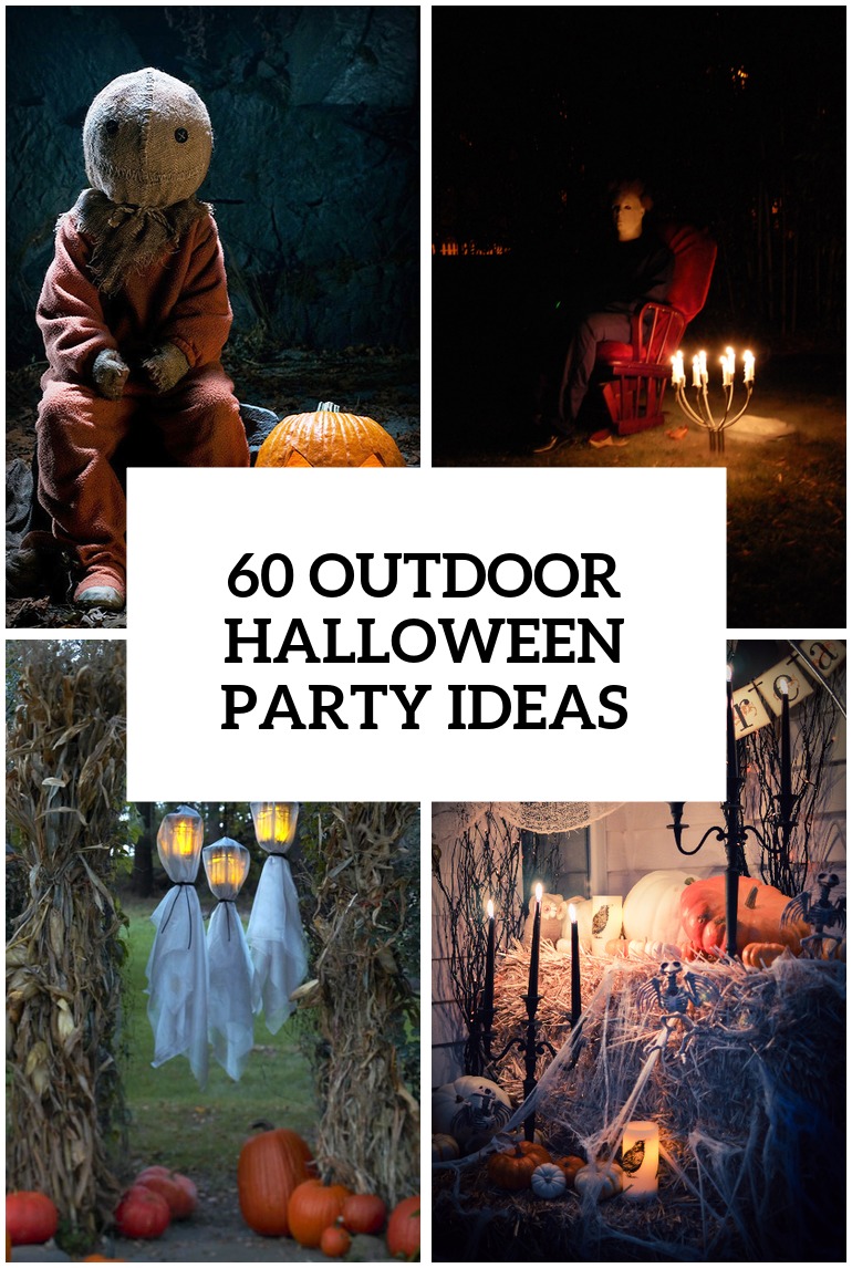 60 Awesome Outdoor Halloween Party Ideas - DigsDigs