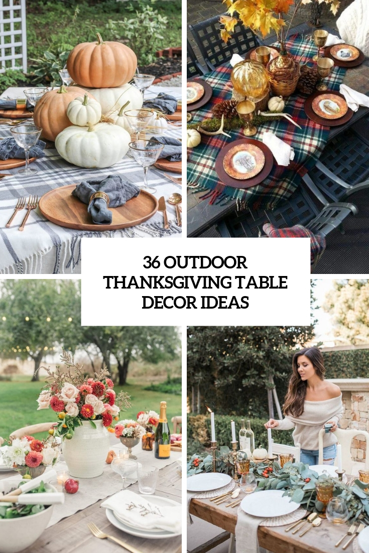 5 Steps to Set an Outdoor Thanksgiving Table - Sanctuary Home Decor