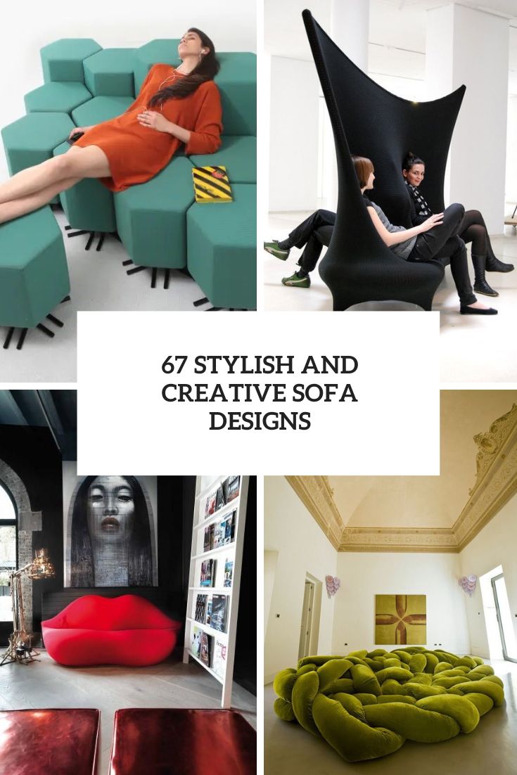 67 Stylish And Creative Sofa Designs