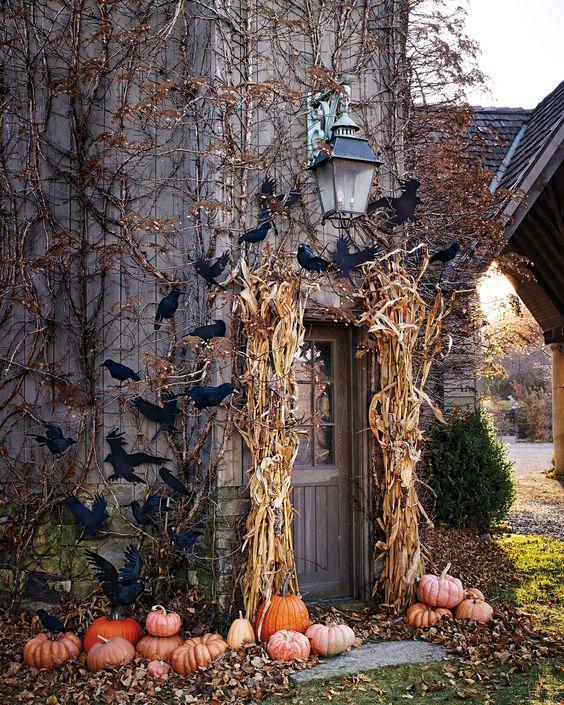 54 Cozy Rustic Halloween Decor Ideas DigsDigs