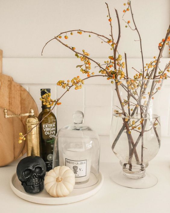 33 Classy Minimal Halloween Décor Ideas DigsDigs