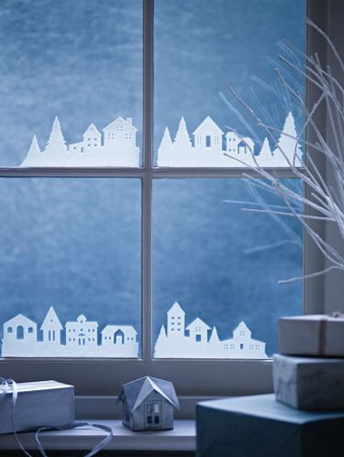 awesome christmas window decor ideas