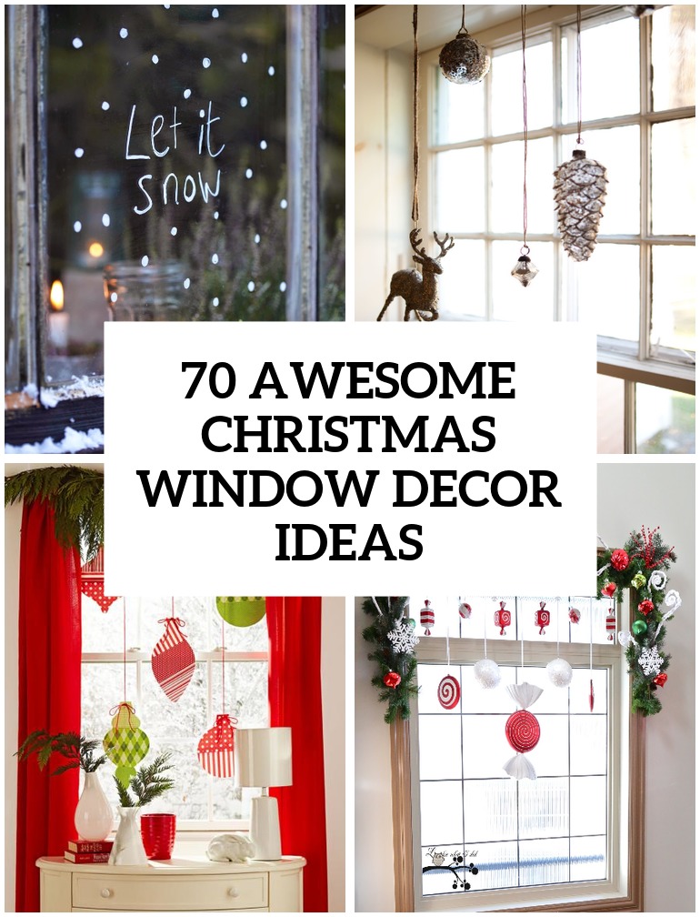 xmas window ideas