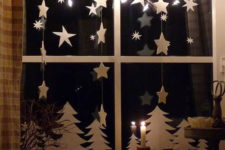 55 awesome christmas window decor ideas