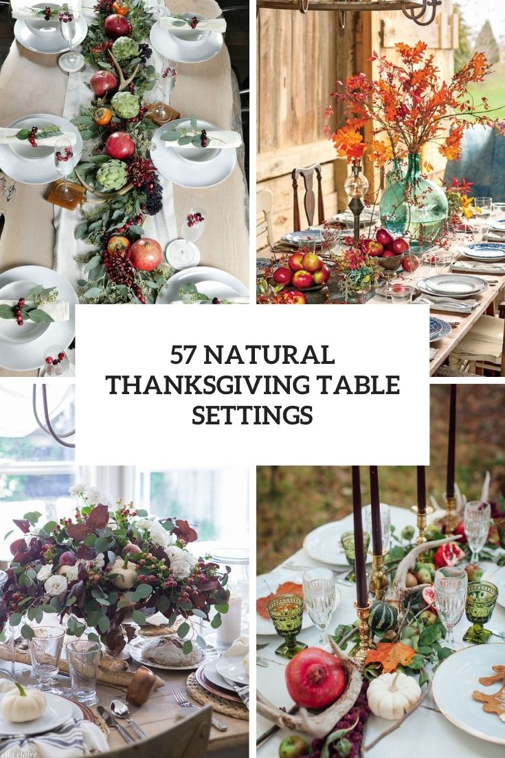 Natural thanksgiving tips