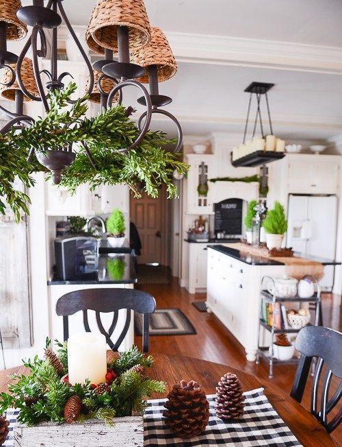 75 Cozy Christmas Kitchen Décor Ideas - DigsDigs