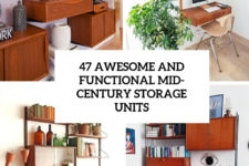 47 awesome and functional mid-century storage units cover