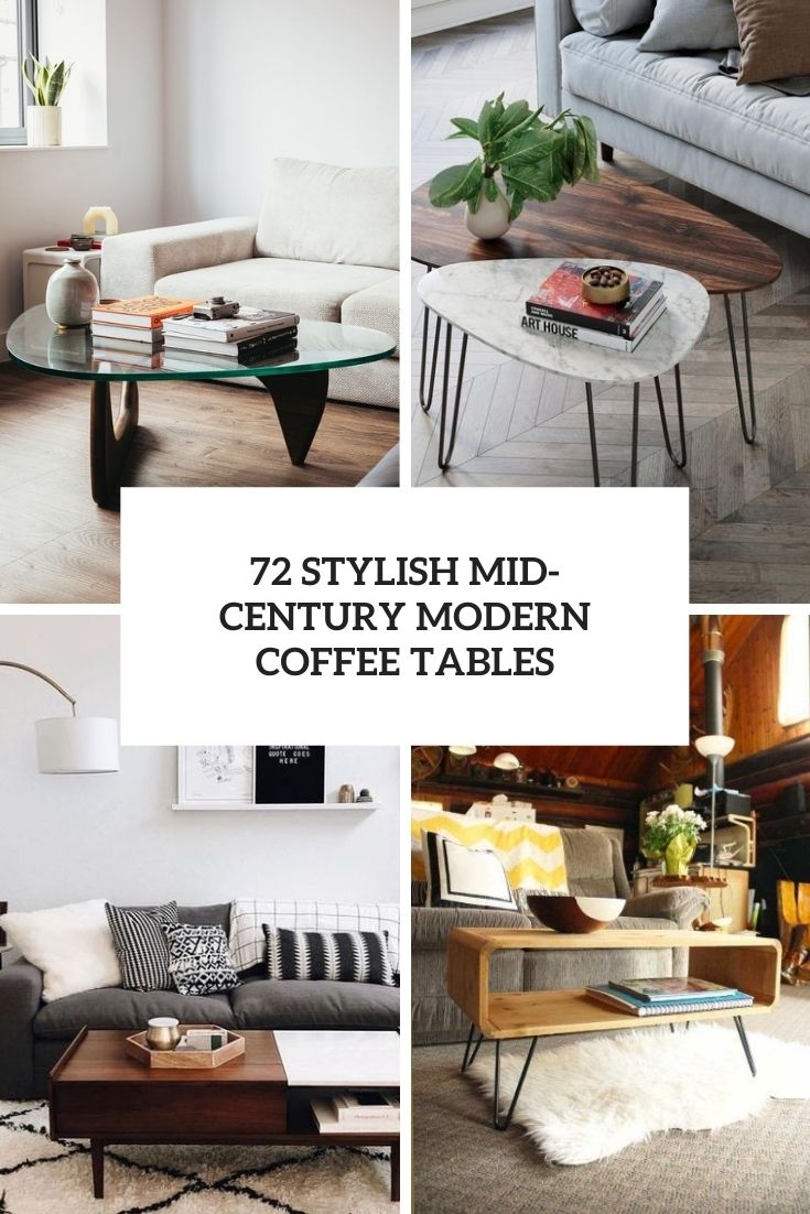 stylish mid century modern coffee tables cover