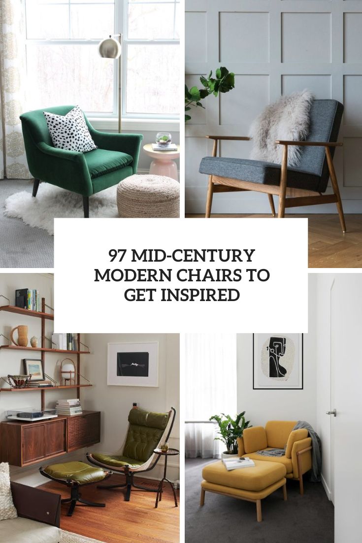 mid century modern chairs to get inspired cover