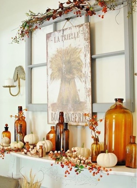 69 Refined Vintage Bottle Home Decor Ideas - DigsDigs