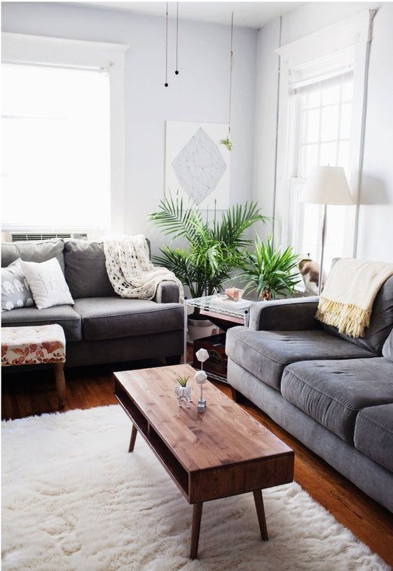 a lovely mid-century modern coffee table with two open storage compartments and tapered legs is a lovely idea for a mid-century modern space