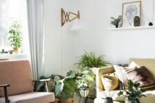 a cute Scandi living room design