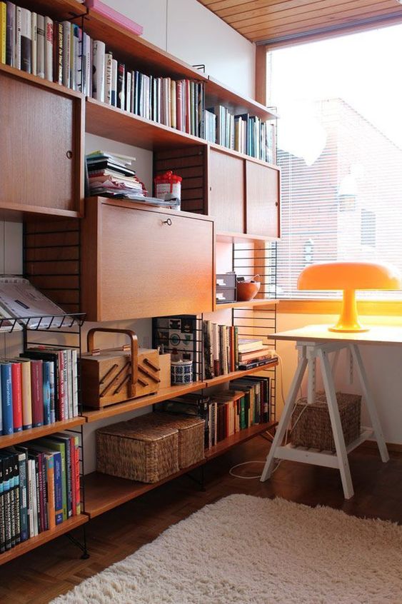 32 Original Mid-Century Modern Bookcases You’ll Like ...