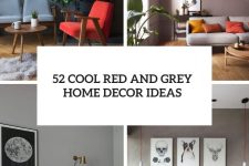 52 cool red and grey home decor ideas cover
