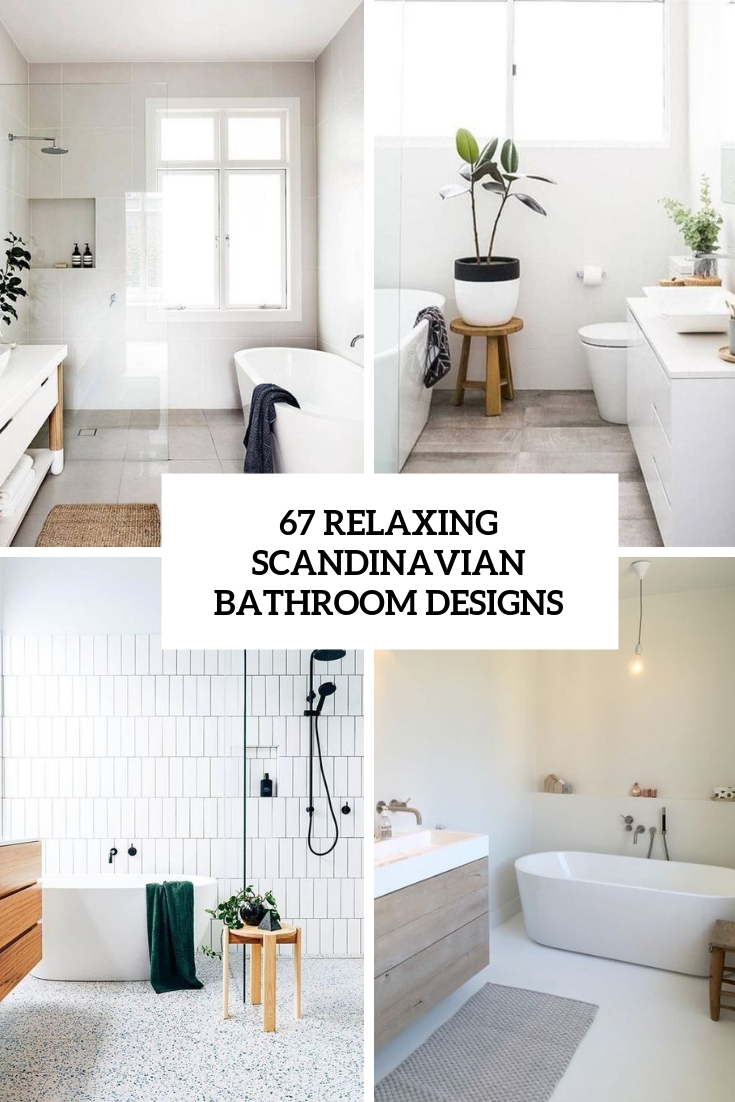 67 Relaxing Scandinavian Bathroom Designs Digsdigs 67 Relaxing Scandinavian Bathroom Designs Digsdigs