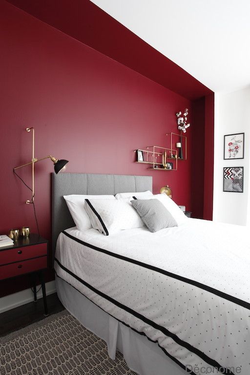 52 Cool Red And Grey Home Décor Ideas - DigsDigs