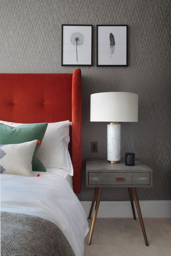 52 Cool Red And Grey Home Décor Ideas - DigsDigs