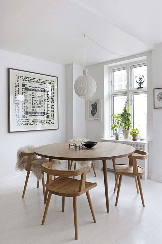 62 Cool Scandinavian Dining Room Designs - DigsDigs