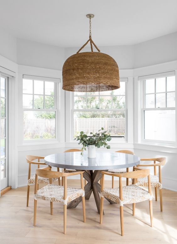 57 Beautiful Neutral Dining Room Designs Digsdigs Beautiful Neutral Dining Room Designs, Cool Round Table