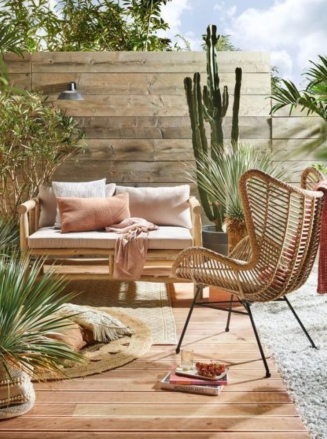 Jute chairs for 2025 balcony