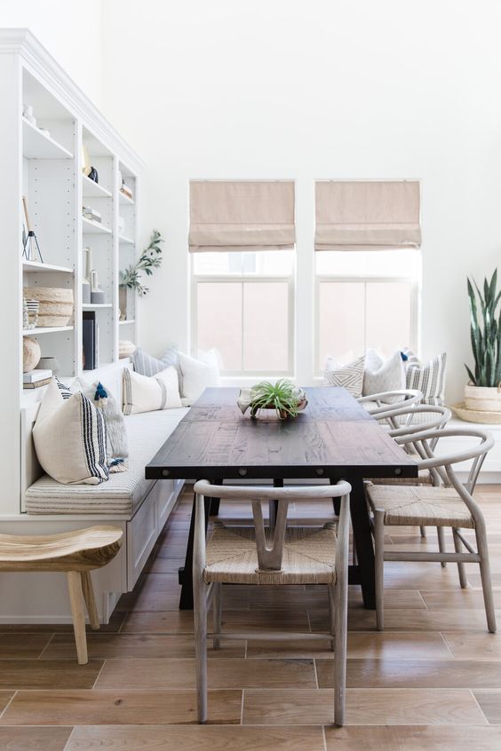 57 Beautiful Neutral Dining Room Designs DigsDigs