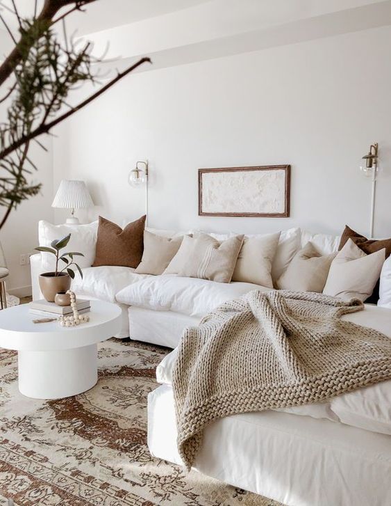 75 Stylish Neutral Living Room Designs