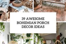 39 awesome bohemian porch decor ideas cover