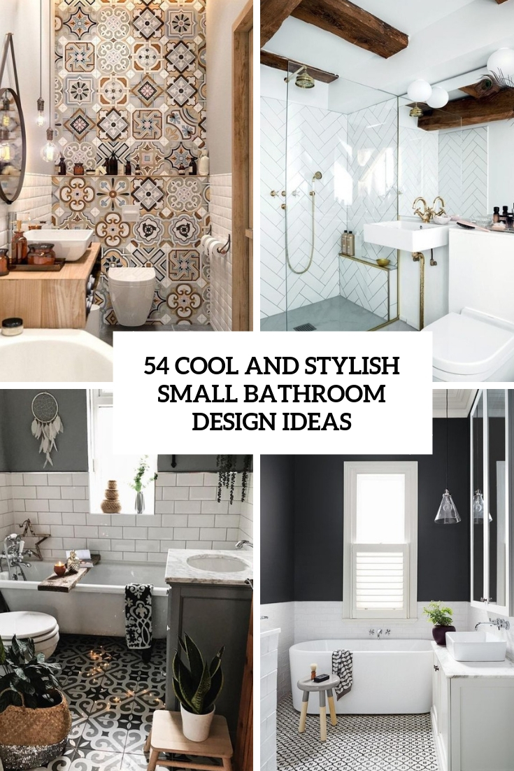 54 Cool And Stylish Small Bathroom Design Ideas Digsdigs