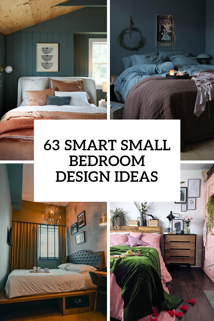 65 Smart Small Bedroom Design Ideas Digsdigs