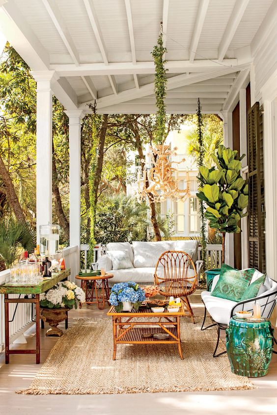 39 Awesome Bohemian Porch Décor Ideas DigsDigs