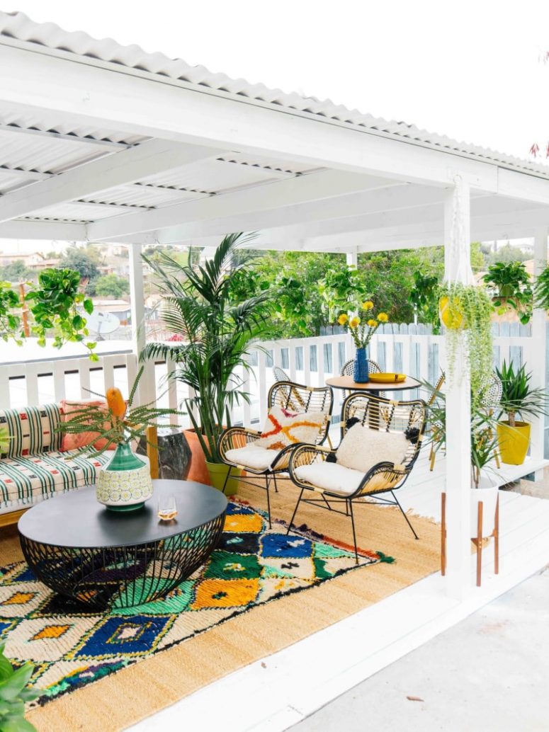 39 Awesome Bohemian Porch Décor Ideas DigsDigs