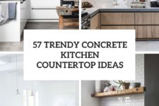 57 trendy concrete kitchen countertop ideas cover