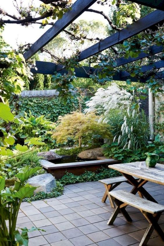 49 ideas for beautiful townhouse garden design