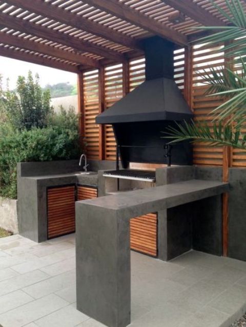 51 Cool Outdoor Barbeque Areas Digsdigs