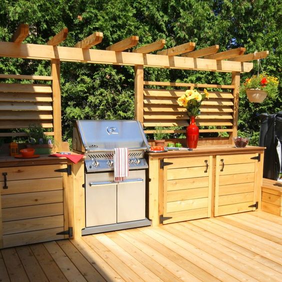 51 Cool Outdoor Barbeque Areas - DigsDigs