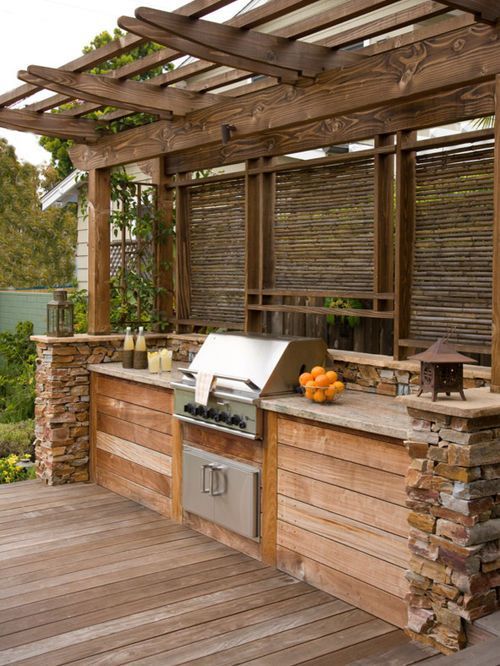 51 Cool Outdoor Barbeque Areas - DigsDigs