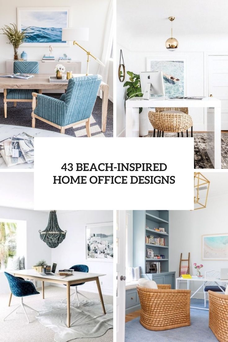 beach inspired home office designs cover