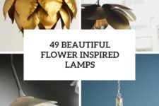 49 beautiful flower inspired lamps cover