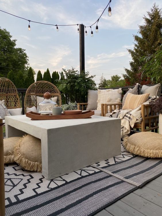 56 Outdoor Concrete Furniture Ideas With Pros And Cons DigsDigs