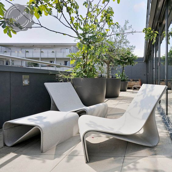 56 Outdoor Concrete Furniture Ideas With Pros And Cons DigsDigs